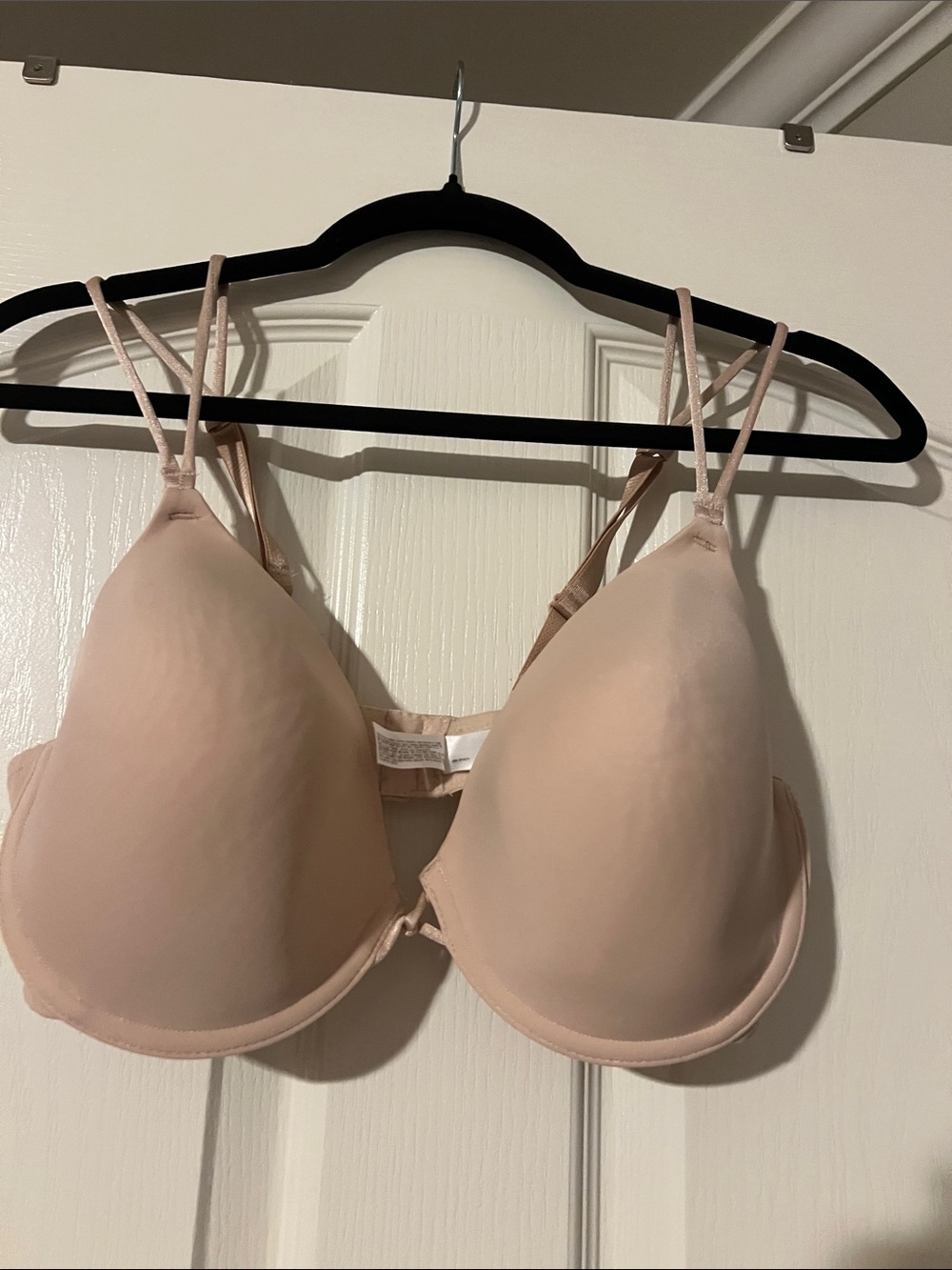 Wacoal Light Nude Padded Bra with Double-Strap Detail